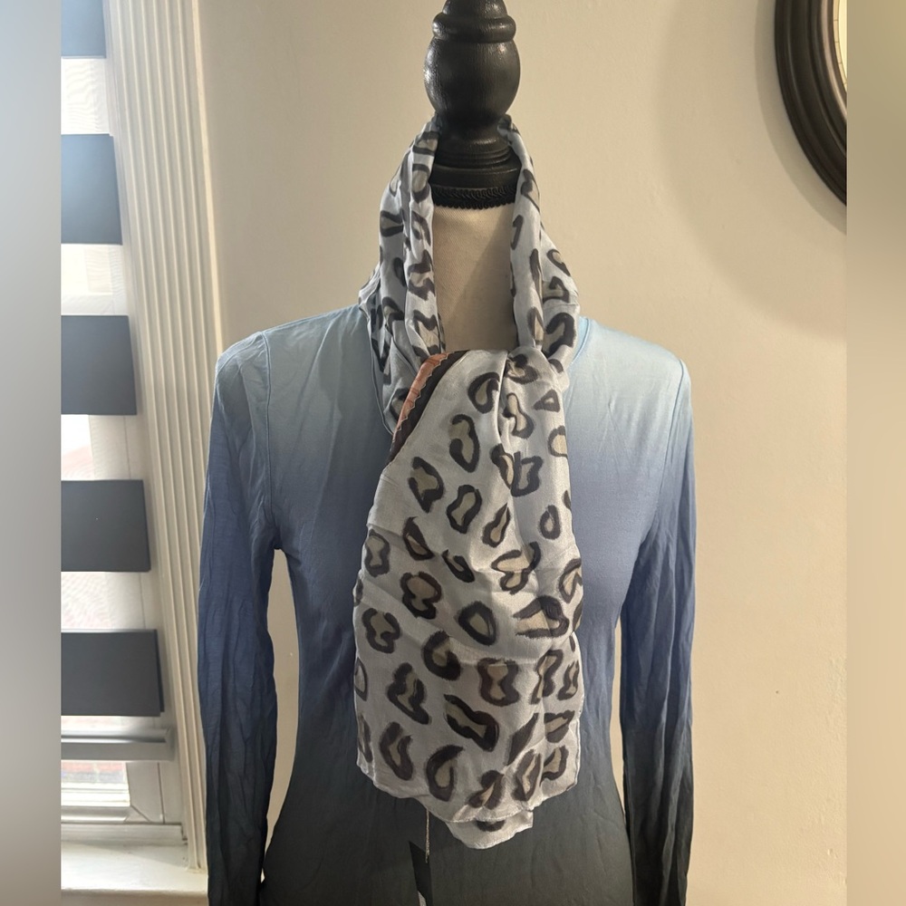 Leopard Print Scarf